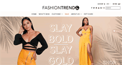 Desktop Screenshot of fashiontrendla.com